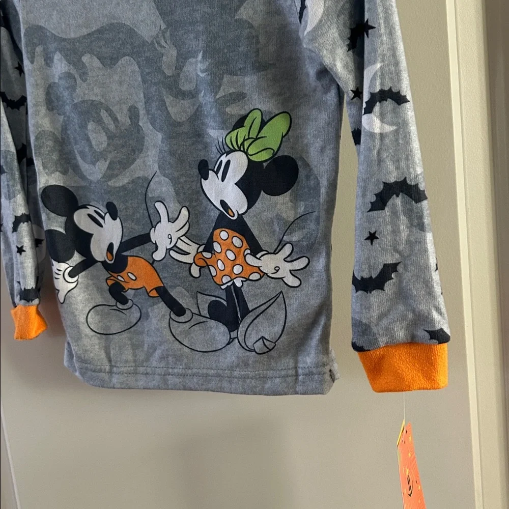 DISNEY MICKEY & MINNIE MOUSE Halloween Pajama Top 4T NWT